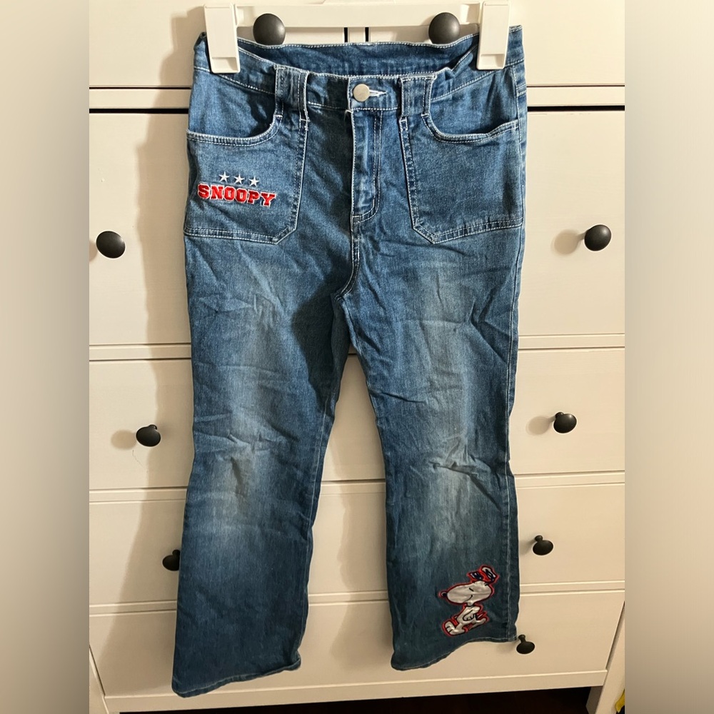 Y2K era Snoopy Jeans Bootcut